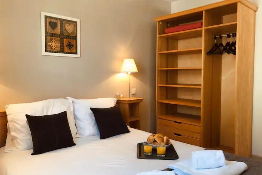 Charmant T3 Avec Vue Montagne Et Parking Privatif Font-Romeu-Odeillo-Via Exterior foto